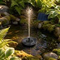 Solar-Powered Fountain Pump Kit with Separate Solar Panel for Outdoor Garden and Indoor Use