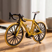 1:8 Scale Alloy Cycle Model with Display Stand Metal Racing Bike Model Collectible Cycle Decoration Movable for Collectors, Hobbyists