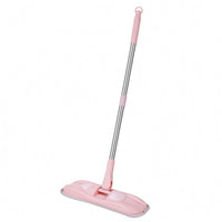 Car-Shaped Toy Mop Colored Grip Cleaning Playset Polished Finish