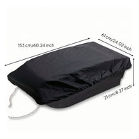 Ice Fishing Sled Cover Waterproof Snow Sled Cover Weatherproof Water-Proof for Outdoor Storage