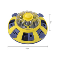 Mental-Stimulating Slow Feeder Puzzle Boredom-Relief Dog Puzzle Toy Indoor Slow Feeder with Clear Chamber Long-Lasting for Dogs