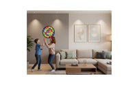 Foldable Sticky Ball Dartboard Improves Hand-Eye Coordination Hook-and-Loop Ball Target Game Parent-Child Interaction Cloth Target Board Set for Toddlers, Indoor, Outdoor