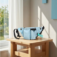 Canine Snack Bag with Waist Strap Convenient Dog Walking Waist Bag Functional Treat Pouch for Outdoor Walks