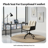 firm-density seat pad Ergonomic Computer Chair with Footrest Reclining spinerest rotating Seat Adjustable Armrests Office Furniture Breathable Mesh spine for Students, telecommuting Workers, enthusiasts, Study Room, Bedroom