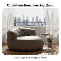 Single-Person Lounger Bean Bag Sofa Relaxing Design Lounge Chair Modern design Floor Seating formConforming for Adults, Students, video game enthusiasts, Balcony, Living Room, perusing alcove, Fireside