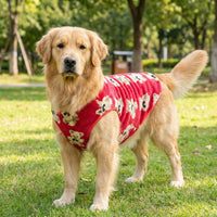 Winter Warm Dog Vest in Polyester, Casual Style Anti-Shedding Dog Coat for Unisex Husky Clothing, Golden Retriever and Labrador Clothing