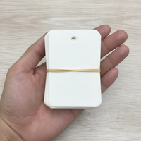 Blank Small Cards with Hole, Universal Hang Tag Labels, 1000 Sheets