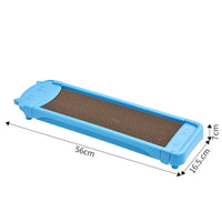 Cat Scratching Board Low Mess Corrugated Cardboard Cat Scratcher Corrugated Scratching Pad for Cats, Kittens