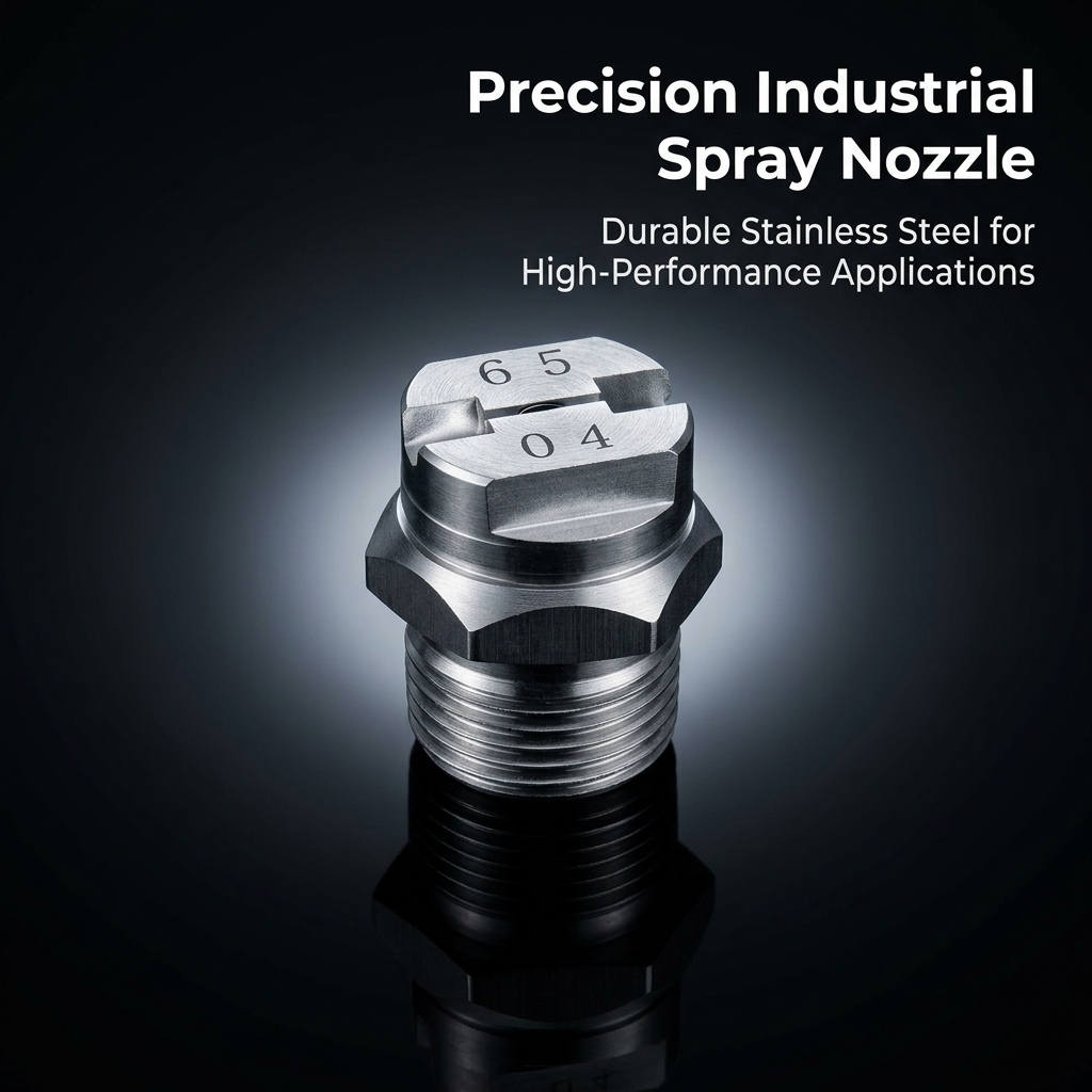 Stainless Steel Nozzle, Industrial Washing Head for High Pressure Cleaning, Car Dust Suppression Equipment