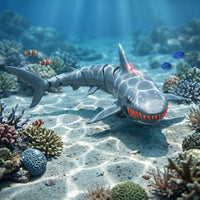 Wireless Control Shark Realistic Rc Shark Lifelike High Simulation for Children, Swimming Pool, Bathtub