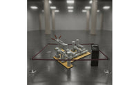 Industrial Substation Model Kit Miniature Power Grid Model Detailed for Hobbyists, Collectors, Desktop Display