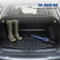 TPE Trunk Mat for Lynk & Co 10EMP, Waterproof, Custom Fit, Raised Edge, Anti-Slip, Durable