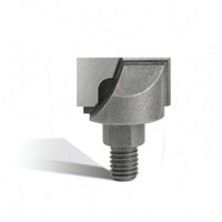 Wooden Door Lock Slotting Stepped Tool Silver-Gray for Carpenters