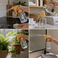 Plastic Spray Bottle for Alcohol, Cleaning, and Gardening - 300ml