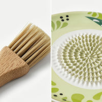 Garlic Grater Plate Textured Garlic Grater Plate with Brush Dishwasher Kitchenware for Home Cooks