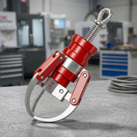 Metal Claw Toy with Bead Chain Mechanical Spring-Loaded Claw Keychain Toy Keychain Sturdy Keyring Compact for Fidgeters