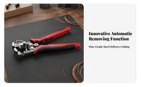 No Core Damage Automatic Wire Stripper Heavy Duty Self-Adjusting Wire Stripping Pliers Adjustable Pressure for Electricians, DIY Enthusiasts