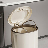Trash Can, With Lid, Double-Opening Lid, Slim, 12L, Pedal-Operated, Hands-Free, Odor-Proof, Plastic, For Bedroom, Bathroom