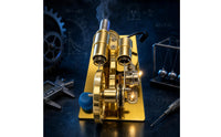 Thermal Engine Model Visible Linkages Educational Display Model Heat-Powered Science Toy