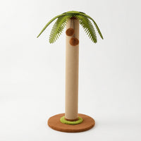 Sturdy Tall Cat Scratching Post Floor-Standing Cat Scratching Post with Toy Vertical Pet Supply Long-Lasting for Cats, Living Room