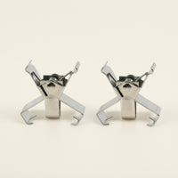 2 Pieces Secure Separator Clamp Reusable Oil Painting Frame Clamp Metal Hardware Silver for Studio