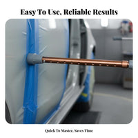 Car Hood Prop Rod Adjustable Length Rubber Caps for Auto Body Repair