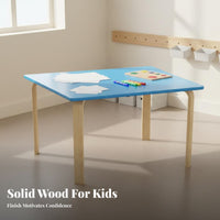 Kindergarten Table Commercial Grade children's Craft Table Modular Kids Desk for Preschoolers, Parents, Preschool Learning Space, Daycare, Playroom