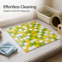 Pet Cooling Pad for Small Animals - Chew-Resistant Summer Relief Ice Mat for Rabbits, Guinea Pigs, and Hamsters
