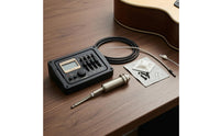 Electro Acoustic Guitar Pickup System Digital Tuner Guitar Preamp Kit Low Indicator Instrument Accessory