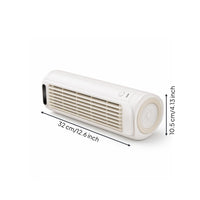 Wall Attached Cooling Device Mounted Fan Saving Wall Mounted Fan with Hooks Compact for Students, Bedroom, Dorm Room, Office