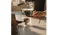 Comfortable Grip Espresso Stirrer with Leather Handle Food-Grade WDT Tool Long-Lasting Coffee Needle Stirrer Ergonomic for Baristas