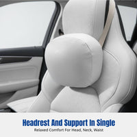 Headrest Support, Compatible with Xiaomi SU7 YU7, Original Color, Aviation Design, Neck and Waist Support