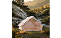 Spacious Inflatable Tent with Skylight Large Inflatable Cabin Tent Waterproof Shelter Long-Lasting for Campers