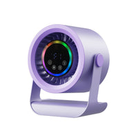 Desk Fan with Digital Display Portable Air Circulator Cordless for Study Table