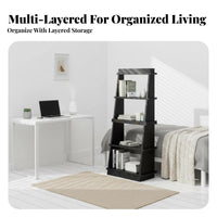 Vintage and design Foldable Ladder Shelf Folding Design shelving unit Space-Saving shelving unit Multifunctional for Apartment Dwellers, householders, Office Workers, Living Room, Bedroom, Balcony