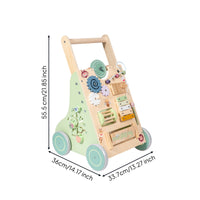 Push Pusher with Activity Center Multi-Functional Infant Pusher with Activity Center Sturdy for One Year Olds