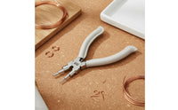 6-Step Jewelry Pliers DIY 6 Step Pliers Double Leaf Spring Hand Tool for Crafters, Workbench