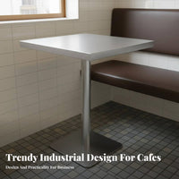 Industrial Design Dining Set Light Elegant Engineered Metal Frame Cafe Chair Sturdy Metal Frame Chair for Interior Designers, Milk Tea Shops, Cafes