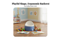 Anti-Slip Feet Low Plastic Chair with Backrest Sturdy Construction children's Furniture adaptable young child Seat Lightweight for young children, Kids, Parents, Bathroom, Entryway, Playroom, Bedroom
