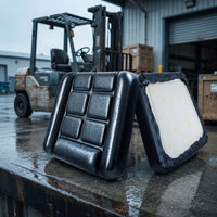 High-Resilience Sponge Forklift Seat Cushion Wear-Resistant Construction Vehicle Seat Pad Thickened