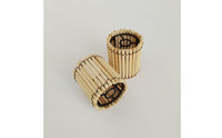 New Chinese Design Woven Bamboo Lamp Shade Handmade Small Bamboo Lampshade Natural Material Tiny Hanging Light Frame Lightweight for Restaurant