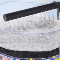 Transparent Body Aquarium Corner Filter Box for Small Aquariums