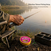 PE Fishing Main Line Set with Reinforced Leader for Taiwan Fishing