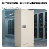 Anti Cabinet Humidity-Resistant-Resistant Media Storage Cabinet Cold-Rolled Steel Construction Information Security for Archive Room, Office