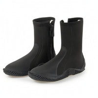 Diving Boots Vulcanized Diving Booties with Zipper Anti-Slip for Cold Water