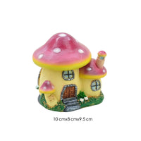 Toadstool Cottage House Cute Toadstool House Colorful for Hobbyists