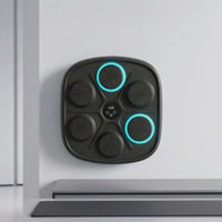 Smart Music Boxing Machine LED Boxing Machine with Bluetooth Space Saving Equipment Adjustable Height for Adults, Boxers