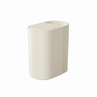 Slim Press Top Trash Can Open Storage Area Household Container