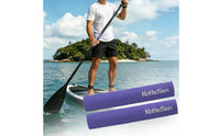 Soft Paddle Grip Sleeves Fitted Paddle Handle Covers Cushioned Grip Tape Slip-Resistant for Kayakers, Kayaking, Canoeing