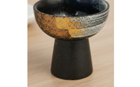 High Foot Pudding Bowl Dishwasher Ceramic Pedestal Bowl Oven-Fired-Fired Glaze Japanese Style Ice Dessert Cup for Restaurant, Cafe, Home Party